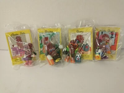 Lote Completo de 4 Pasas California Hardee's Años 80 Nuevos en Embalaje Con Tarjetas  Foto 1 de 4