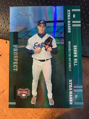 2005 Playoff Prestige Xtra Bases Green #162 Shawn Hill - #'d/50 - Image 1 of 2