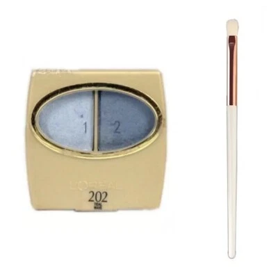 L'Oreal Wear Infinite Eyeshadow Duo + Brush #202 "Tidal Wave" - Image 1 of 3