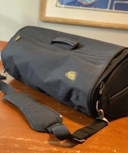 SkyRoll Roll-Up Luggage 23" Black Garment Bag Wrinkle-Free Travel w/ Carry Strap - Picture 1 of 10