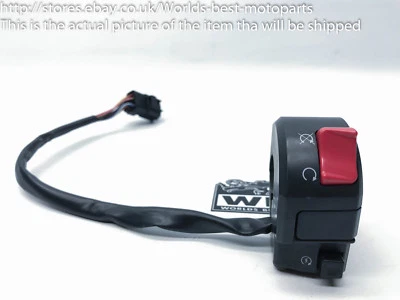 Interruptor de manillar Ducati Monster S2 R S2R 800 (1) 05' Right RH Switch gear COMBINADO Foto 1 de 4