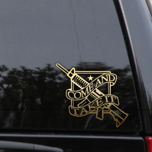 Come and Take It Rifle Texas 2nd Amendment Decal Sticker - Picture 1 of 2