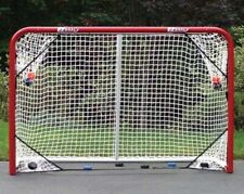 Monster Steel Tube Heavy-Duty Regulation Folding Metal Hockey Goal Net, 6 x 4Ft