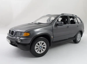 BMW X5 1:18 Kyosho E53 grigio modellino auto model car SUV 1/18 - Foto 1 di 10