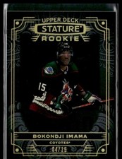 2022-23 Upper Deck Stature BLACK Bokondji Imama 04/15 #200