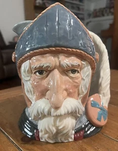 Royal Doulton England Don Quijote Large Toby Jug Becher D6455 1956 Top! - Bild 1 von 6