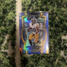 2022 Panini Select Jaylen Warren Club Level Blue Prizm RC 21/99 #216 Steelers