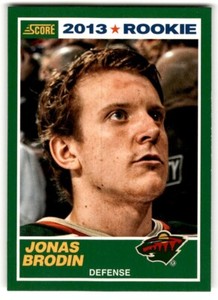 2013-14 Panini Promo Jonas Brodin Rookie #4 Minnesota Wild