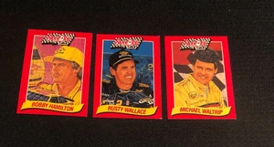 Stove Top Stuffing Mix Racing Trading Cards 1993  - Hamilton, Wallace, Waltrip - Picture 1 of 4