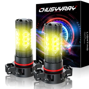 For JEEP Patriot 2010 2011 2012 2013 2014-2017 -3000K Yellow LED Fog Light Bulb - Picture 1 of 13