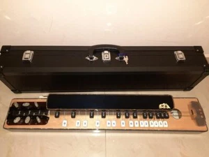 Gift Ideas: Okada Koshinryu ASO (岡田香真流阿蘇) Acoustic Taishogoto with Hard Case  - Picture 1 of 7