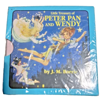  Little Treasury of Peter Pan and Wendy J.M. Barrie Vintage Mini Box 1990 NEW - image 1 of 4
