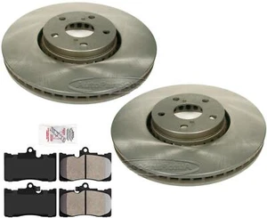 Front Disc Brake Rotors & Brake Pads For Lexus GS350 2013 2019 2020 No F Sport - Picture 1 of 10