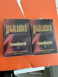 Highlander CCG Limited Edition Starter Decks Card Game TCG - Picture 1 of 4