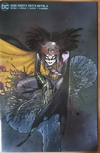 Dark Nights Death Metal #3 minimale Variante DC Comics verpackt und gepackt - Bild 1 von 2