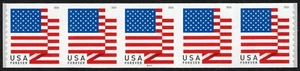 USA PNC5 Sc. 5260 (F) Flag 2018 MNH APU - Picture 1 of 1