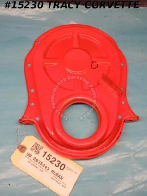 1968-1970 Chevrolet Corvette Timing Chain Cover 396 427  7" Balancer Dowel Pin A - Image 1 of 4