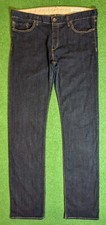 Rag & Bone Slim Straight Leg Dark Wash Jeans 35x31 Handmade in North Carolina