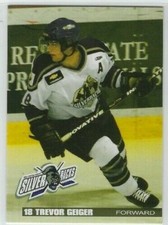 2004-05 Salmon Arm Silverbacks (BCHL) Trevor Geiger