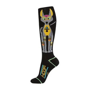Calcetines altos a la rodilla unisex caniche - Camina como un perro egipcio - Imagen 1 de 1