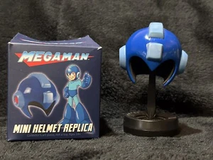 Mega Man Mini Helmet Replica - BLUE Mega Buster - Capcom LootCrate Exclusive - Picture 1 of 3