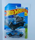 Hot Wheels 55 Chevy Bel Air Gasser Blue 110/250 Hw Gasser 1/5 Long Card Mint