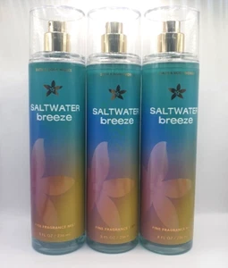 BATH AND BODY WORKS SALTWATER BREEZE BODY MIST 8 FL OZ EACH (3) - Picture 1 of 1