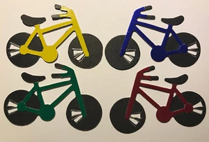 GRANDES Bicicletas Bicicletas Tour de Francia Carreras Divertidos Troquetes (Toppers de tarjetas) - Imagen 1 de 1