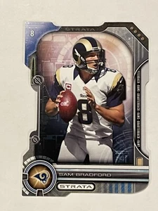Quarterback Topps Strata 2014 troquelado Sam Bradford St. Louis Rams - Imagen 1 de 2