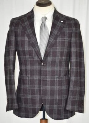 NUEVO SIN ETIQUETAS LBM 1911 Lubiam Edición Limitada Parche Bolsillo Ventana Abrigo Chaqueta 36 R Foto 1 de 4