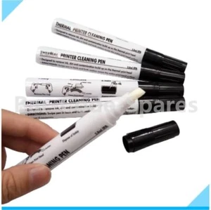Paquete de 5 bolígrafos de limpieza para impresora térmica cabezal de impresión isopropanol alcohol cebra - Imagen 1 de 4
