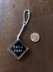 Vintage CAAC Airlines Civil Aviation Administration of China Schlüsselanhänger - Bild 1 von 4
