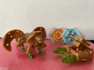 Bakugan Ventus Gold Pharol X Gillator Armored Alliance G-Power 400 + núcleos - Imagen 1 de 1