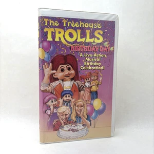 Treehouse Trolls Birthday Day (VHS, 1992) Clamshell, Goodtimes Home Video - Picture 1 of 5