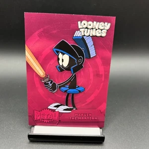 2024 Fleer Retro Looney Tunes #MU-6 Marvin the Martian Pink PMG /300 - Picture 1 of 2