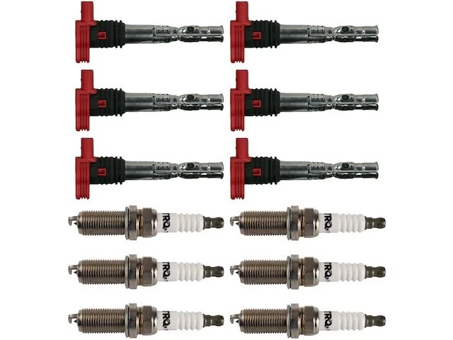 96FY92S Ignition Coil and Spark Plug Kit Fits 2002-2006 Audi A4 Quattro 3.0L V6 - Image 1 of 1