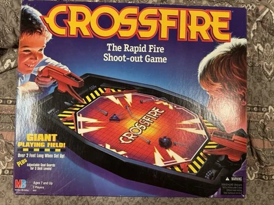 Milton Bradley Crossfire Rapid Fire Shootout Board Game - 1994 *Vintage* - Image 1 of 4