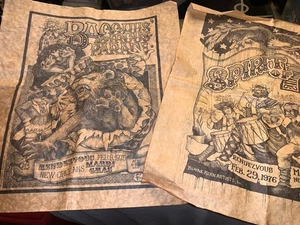 Póster 1975 Bacchus Circus & Spirit of 76 Mardi Gras Parade Nueva Orleans ~ Raro - Imagen 1 de 7