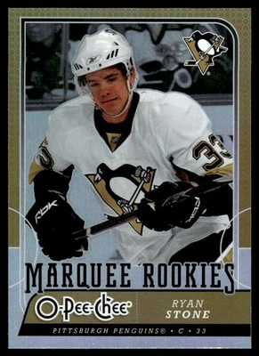 2008-09 O-Pee-Chee Gold Ryan Stone Rookie Pittsburgh Penguins #511 - Image 1 of 2