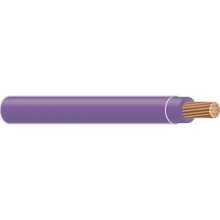 Alambre de construcción Southwire 25659401 Thhn, cobre, 10 AWG, 1C, púrpura, trenzado, Foto 1 de 1