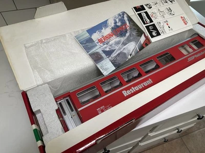 LGB 3068 Rhb Red Restaurant / Diner Car - Metal Wheels EX/Box - Image 1 of 4