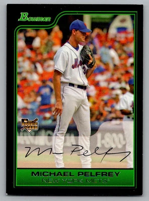 2006 BOWMAN DRAFT PICKS & PROSPECTS MIKE PELFREY RC NEW YORK METS #BDP45 - Image 1 of 2