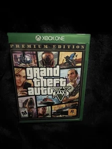 Xbox One Grand Theft Auto 5 GTA5 Premium Edition komplett mit Karte - Bild 1 von 3