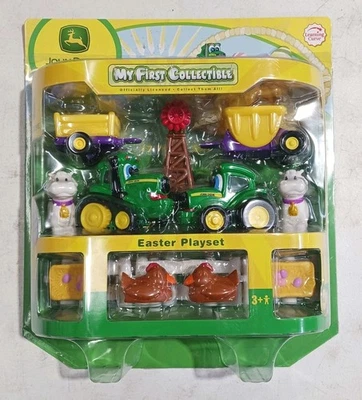 John Deere Easter Play Set My First Collectible ERTL/RC2 - 2006  Sealed New 3+ - Image 1 of 2