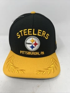 New Black Era Pittsburgh Steelers Snapback Hat NFL 2025 draft Youth - Picture 1 of 6