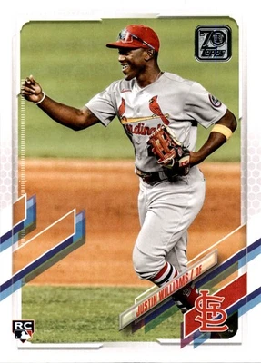 2021 Topps UK Edition #127 Justin Williams - Image 1 of 2