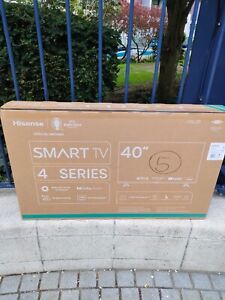 New listingHisense 40A4KTUK A4K 40" Full HD Smart TV - Black