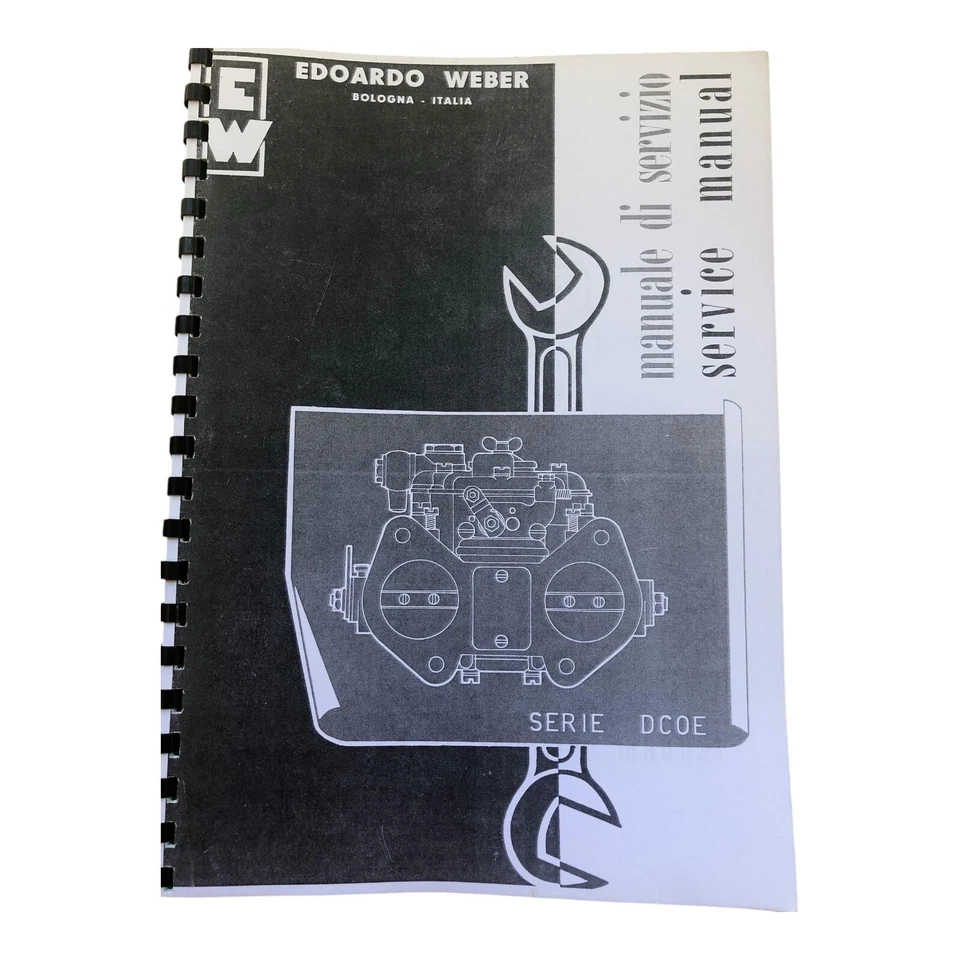 Weber Service Manual DCOE Carburetors - Image 1 of 1