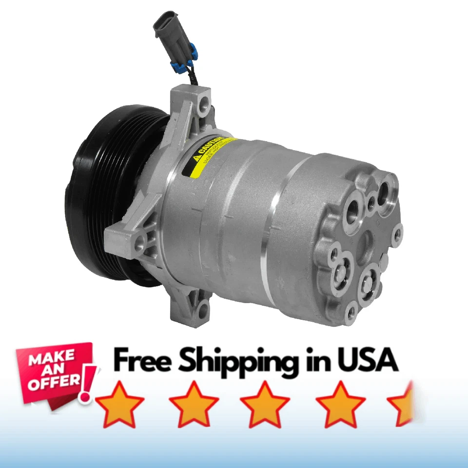 Compressor A/C Fit Buick Commercial Chassis 1994-1996 Buick Roadmaster 1994-1996 - Image 1 of 1