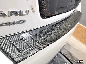 RPG Carbon Rear Bumper Protector for 08-14 Subaru Impreza WRX STi GR 5D Hatch - Picture 1 of 11